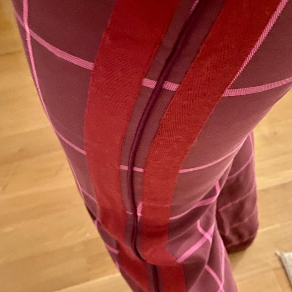 Marc Jacob’s- Pink and Red Plaid Pants size 2